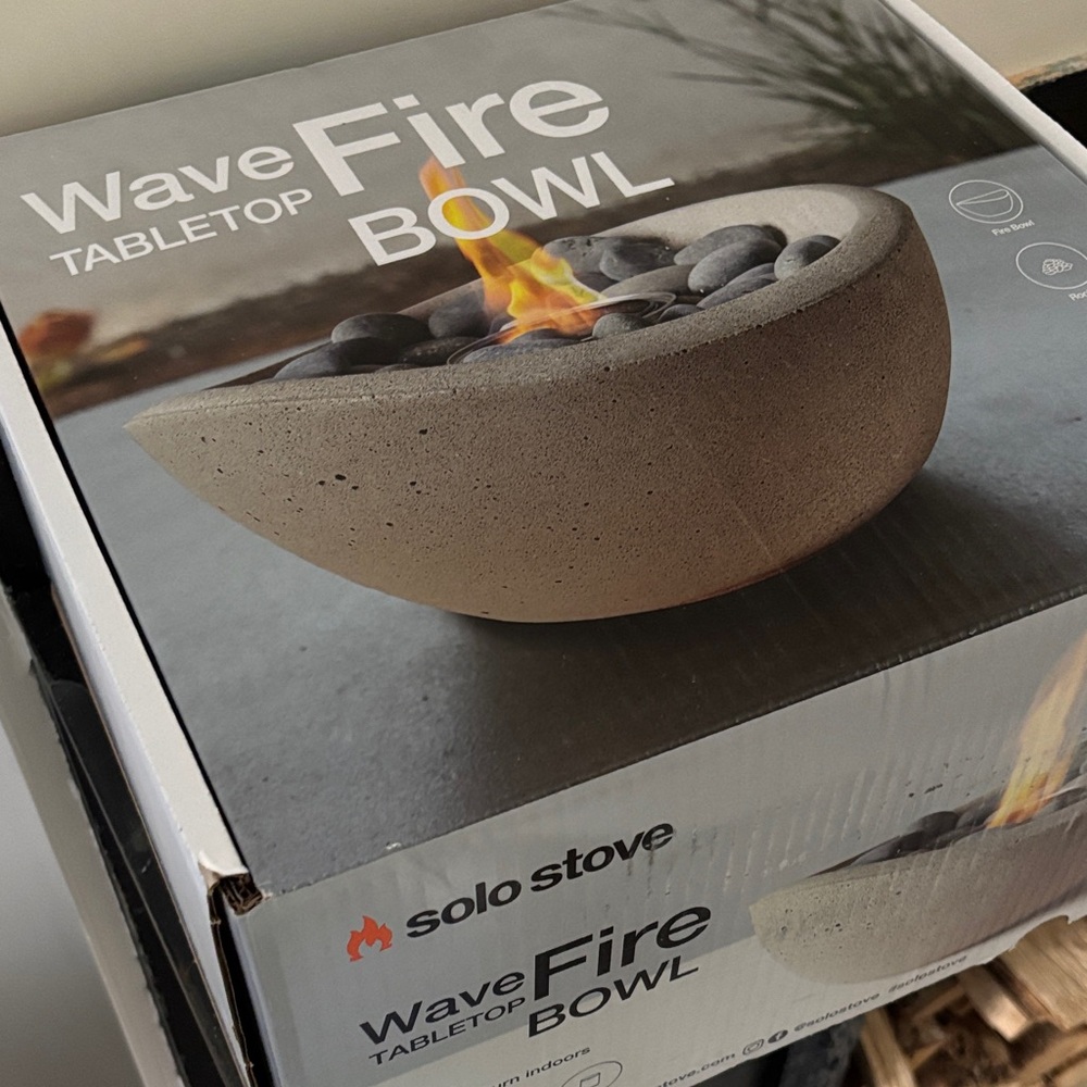 Solo Stove NEW Wave Tabletop Mesa Fire Bowl